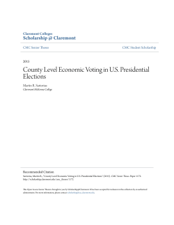 County Level Economic Voting in U.S. Presidential Elections