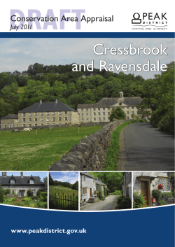cressbrook and ravensdale conservation area appraisals