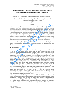 Compensation and Control of Bearingless Induction
