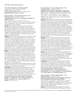Session 335 Cellular metabolism of the retina and RPE