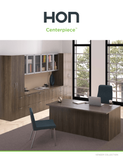 Centerpiece Brochure - HON Office Furniture