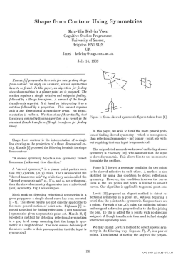 Shape from Contour Using Symmetries