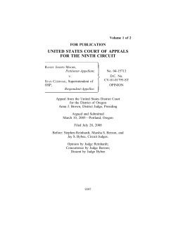 MOORE v. CZERNIAK OSP | FindLaw