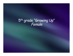 5th Grade Female