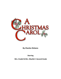 A Christmas Carol Script