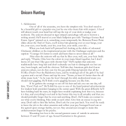 Unicorn Hunting - Rollins Scholarship Online