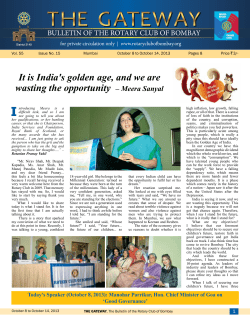 It is India`s golden age, and we are wasting the opportunity – Meera