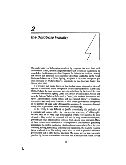 The early history of information retrieval by computer has never