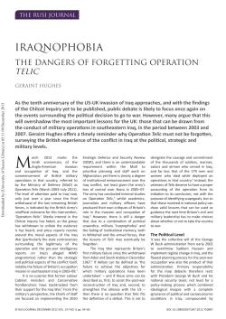 iraqnophobia - University of Exeter