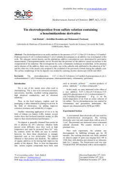Tin electrodeposition from sulfate solution containing a