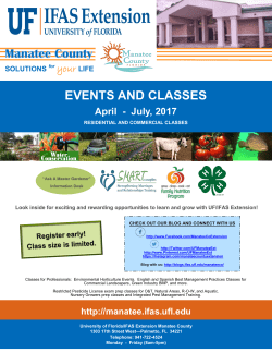events and classes