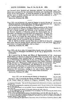 SIXTH CONGRESS. SESS. 11. Ca. 12, 13, 15. 1801. one thousand