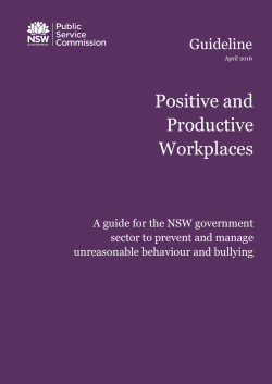 PDF - NSW Public Service Commission