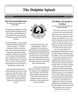 Spring Edition 2016 - Crown Point Community School Corporation