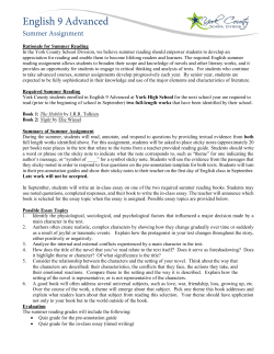 Handout/Reading Guides - York County School Division