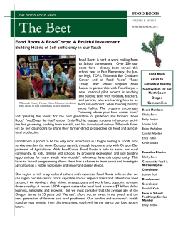 NEWSLETTER Winter/Spring 2012