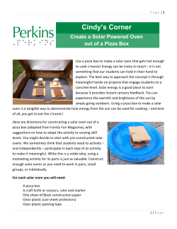 Create a Solar Powered Oven Out Of A Pizza Box