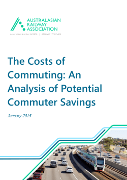 The Costs of Commuting: An Analysis of