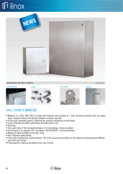 small cabinets series qs