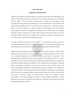 Enzyme profiling of a range of sugarcane tissue types with different