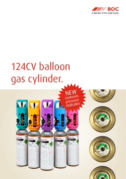 124CV balloon gas cylinder.