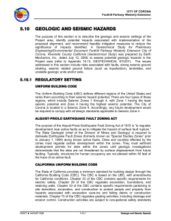 5.10 geologic and seismic hazards