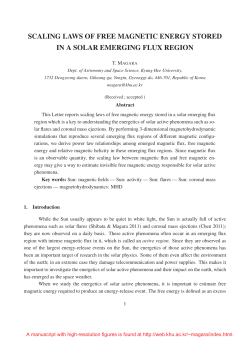 scaling laws of free magnetic energy stored in a