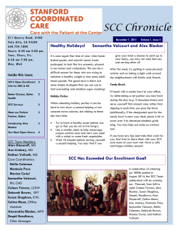 SCC Chronicle - Stanford Health Care