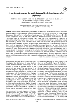 Hop, step and gape - Academic Home Page