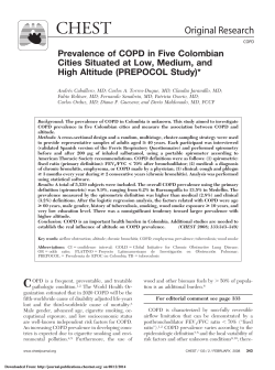 Original Research - Asociaci&oacute;n Colombiana de Neumolog&iacute;a y