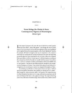 Michel Agier - Vera Telles