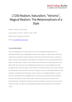 Syllabus - Bard College Berlin