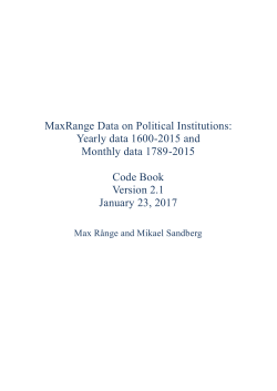 Codebook for MaxRange