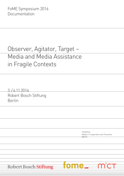 Observer, Agitator, Target