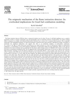 The enigmatic mechanism of the flame ionization detector: Its