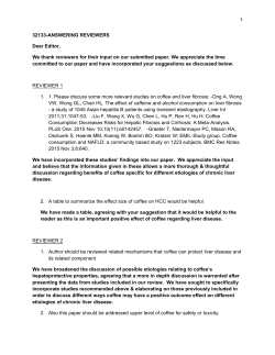 1 32133-ANSWERING REVIEWERS Dear Editor, We thank
