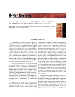 An Archivist In Medias Res - H-Net