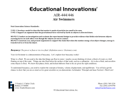 Air Swimmers - TeacherSource.com