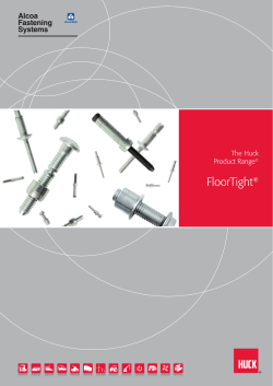 Huck LockBolts, Structural Blind Fasteners and Installation Tooling