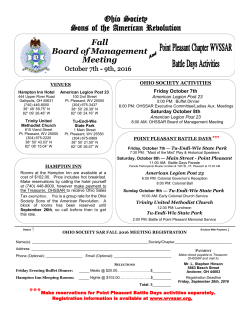 Ohio Society Sons of the American Revolution
