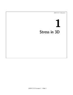 Stress in 3D