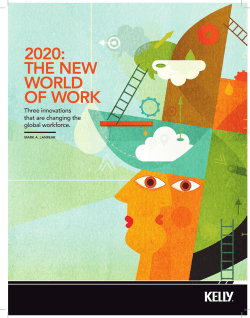 2020: the new world of work