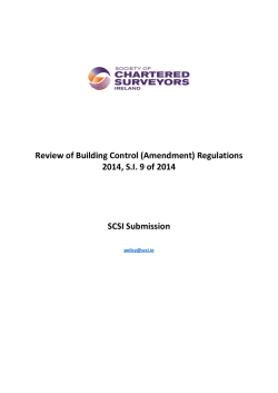 (Amendment) Regulations 2014, S.I. 9 of 2014