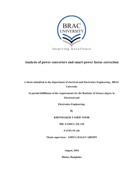Thesis Report on convertes and rectifier circuit