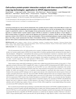 Cell-surface protein-protein interaction analysis with time