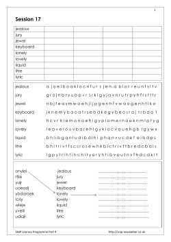 SNIP Literacy Programme Part 4