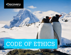 code of ethics - Investor Relations Solutions