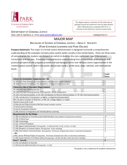 Program Map - Park University