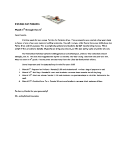 Pennies For Patients