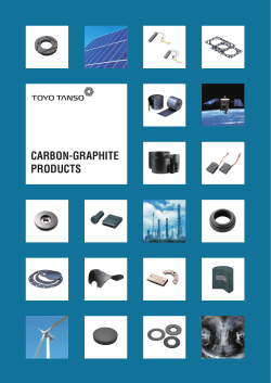 CARBON-GRAPHITE PRODUCTS - toyotanso.com